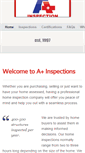 Mobile Screenshot of a-plus-inspections.com